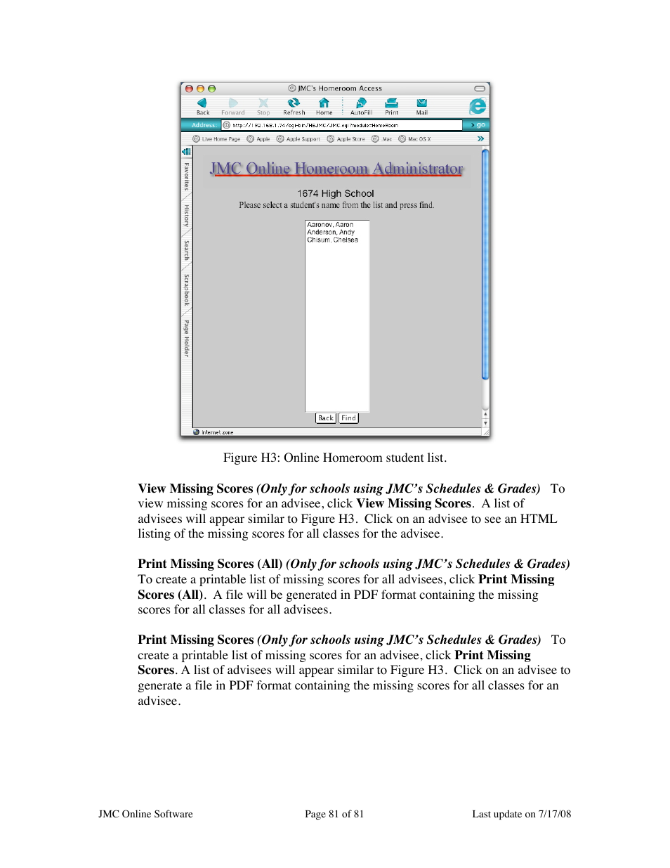 JMC Installing Online Software User Manual | Page 81 / 81
