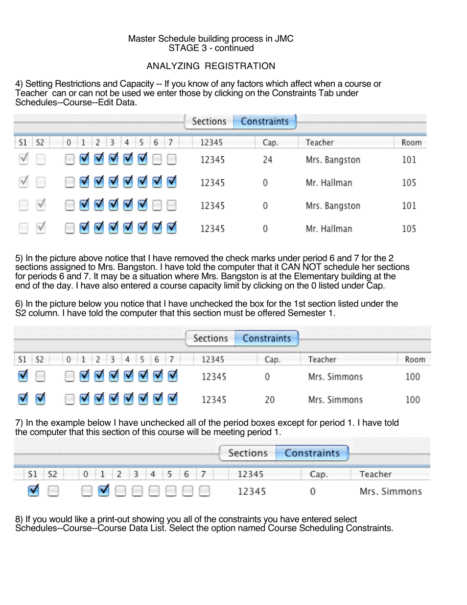 JMC Six Stages of Scheduling User Manual | Page 6 / 10