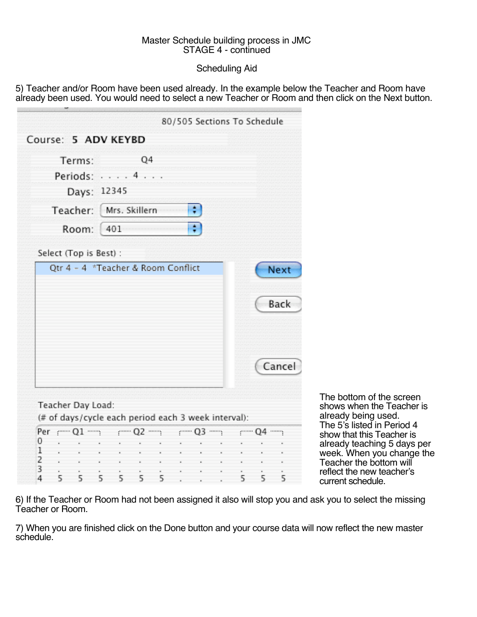 JMC Six Stages of Scheduling User Manual | Page 8 / 10
