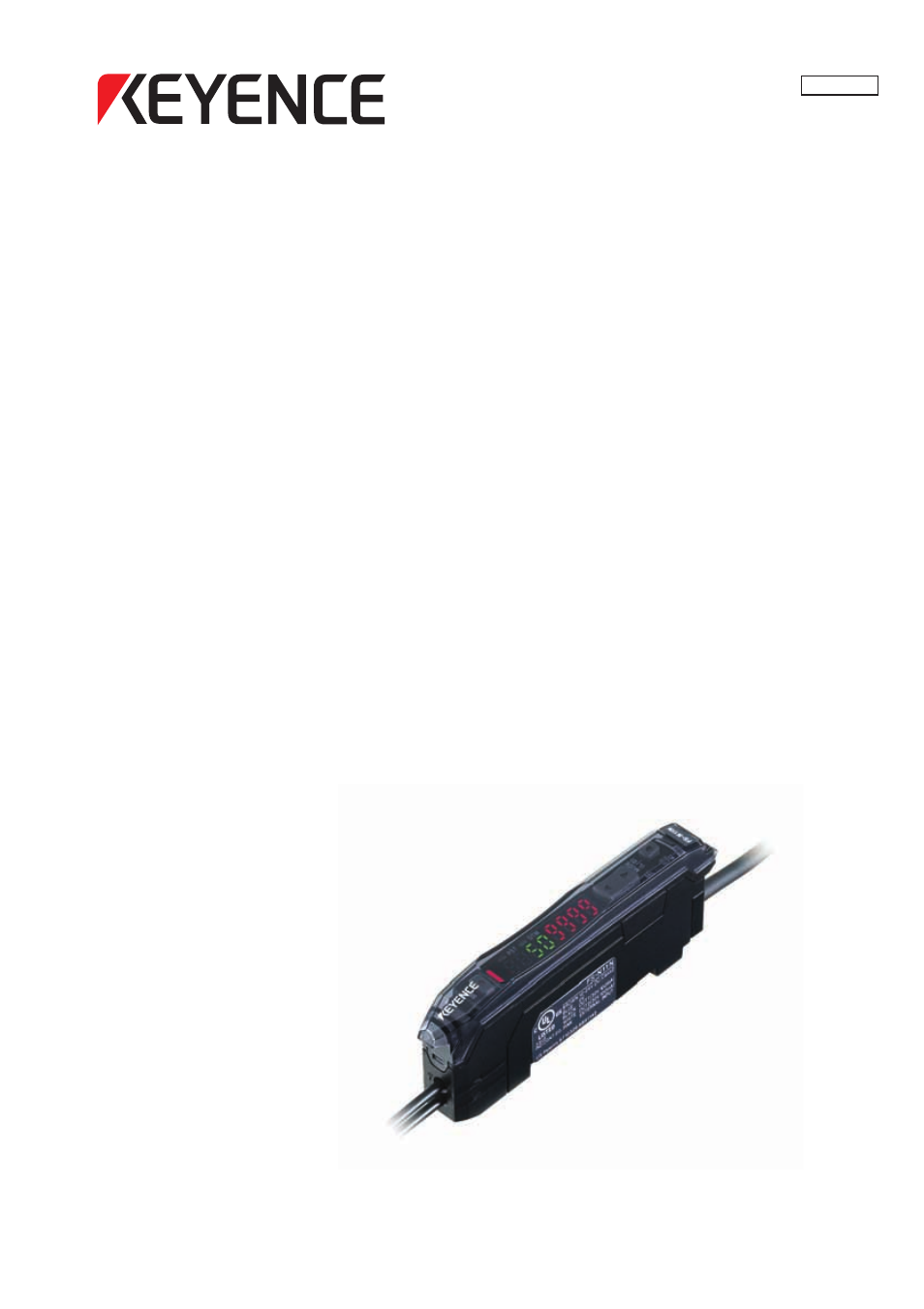 KEYENCE FS-N10 Series User Manual | 116 pages