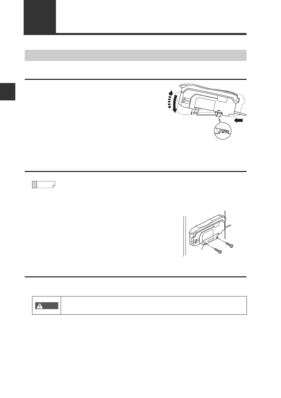 1 installing sensor amplifiers, Mounting the sensor amplifier, Mounting on a din rail | Installation on a wall, Connecting multiple amplifiers, Installing sensor amplifiers -2, Mounting the sensor amplifier -2, Installing sensor amplifiers | KEYENCE FS-N10 Series User Manual | Page 16 / 116