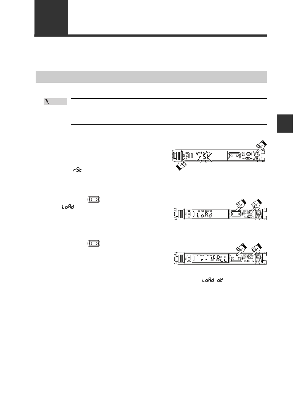 Selecting recipe, Selecting recipe -19, Loading the recommended settings (recipe function) | KEYENCE FS-N10 Series User Manual | Page 41 / 116