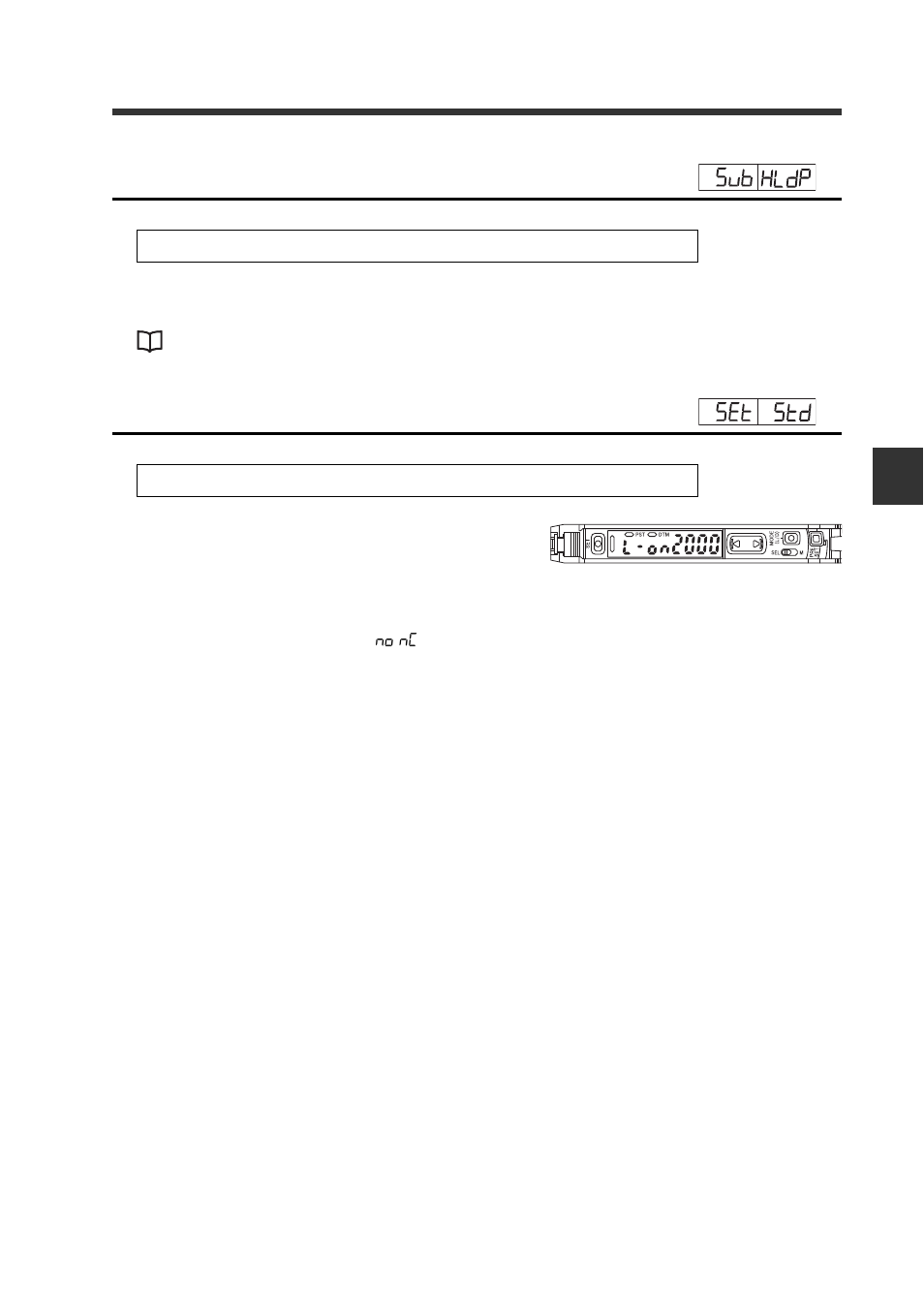 Excess gain hold (%) display, L-on / d-on display, Excess gain hold (%) | KEYENCE FS-N10 Series User Manual | Page 73 / 116