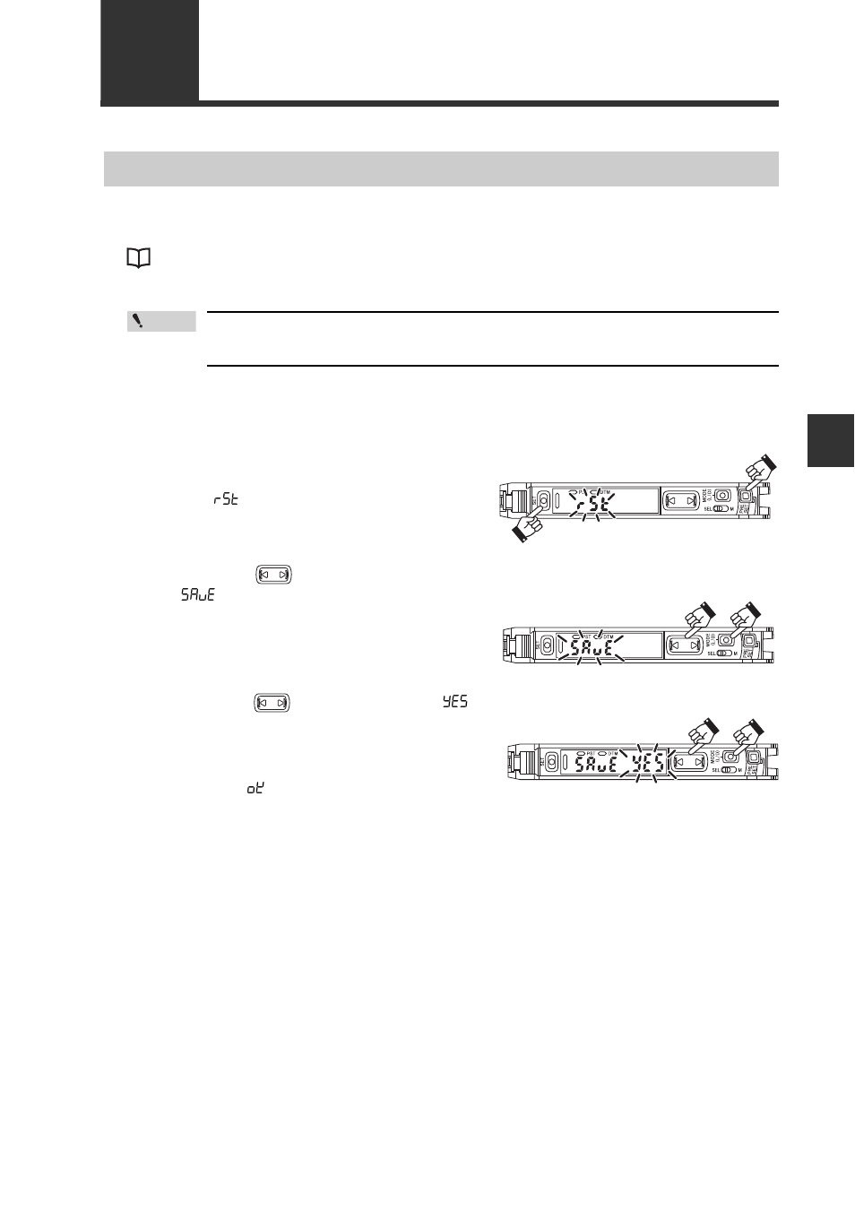 7 settings save/recall, Custom save (settings save), Settings save/recall -39 | Custom save (settings save) -39, Settings save/recall | KEYENCE FS-N10 Series User Manual | Page 85 / 116