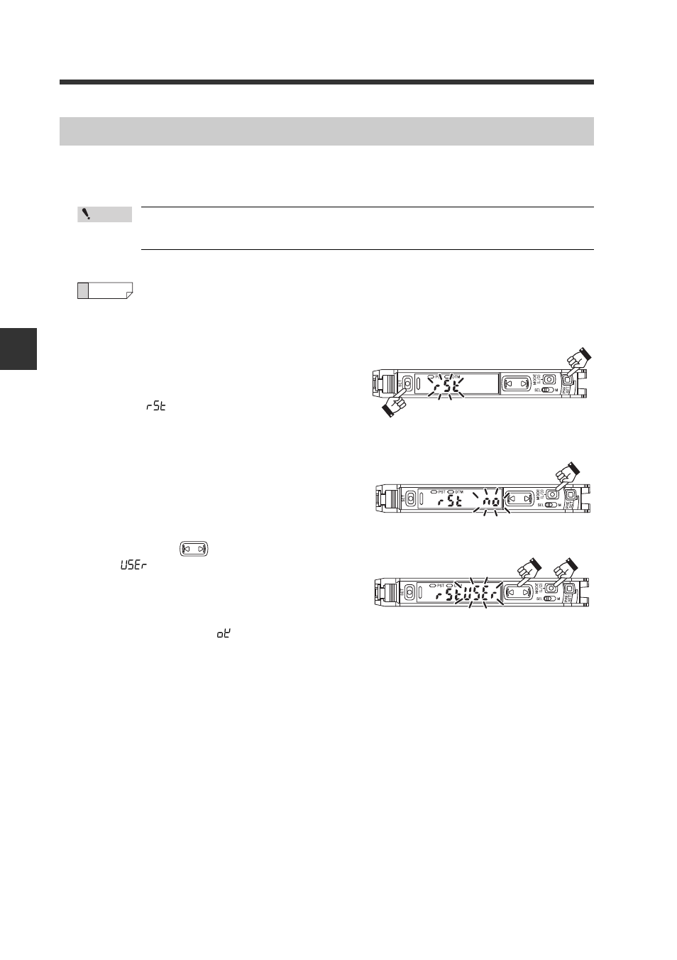 User reset (settings recall), User reset (settings recall) -40 | KEYENCE FS-N10 Series User Manual | Page 86 / 116