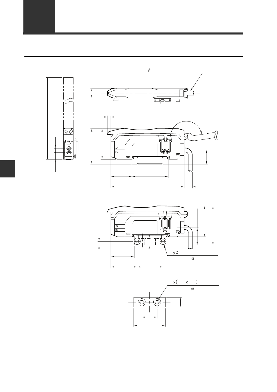 3 dimensions, Fs-n11□ /n12 □ /n13 □ /n14 □ /n11mn/n10, Dimensions -8 | Dimensions | KEYENCE FS-N10 Series User Manual | Page 94 / 116
