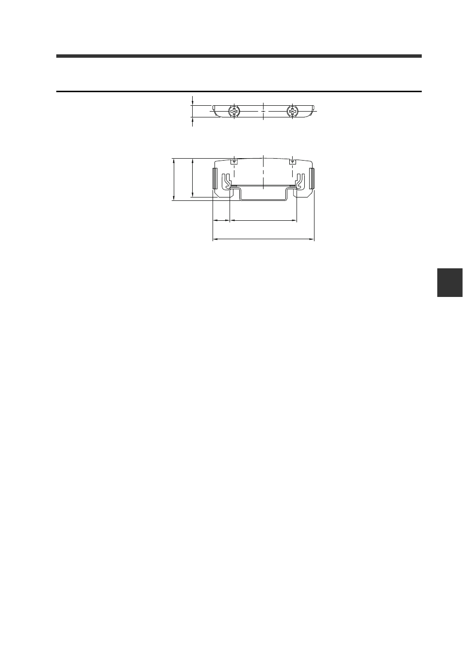 End unit (op-26751) | KEYENCE FS-N10 Series User Manual | Page 97 / 116