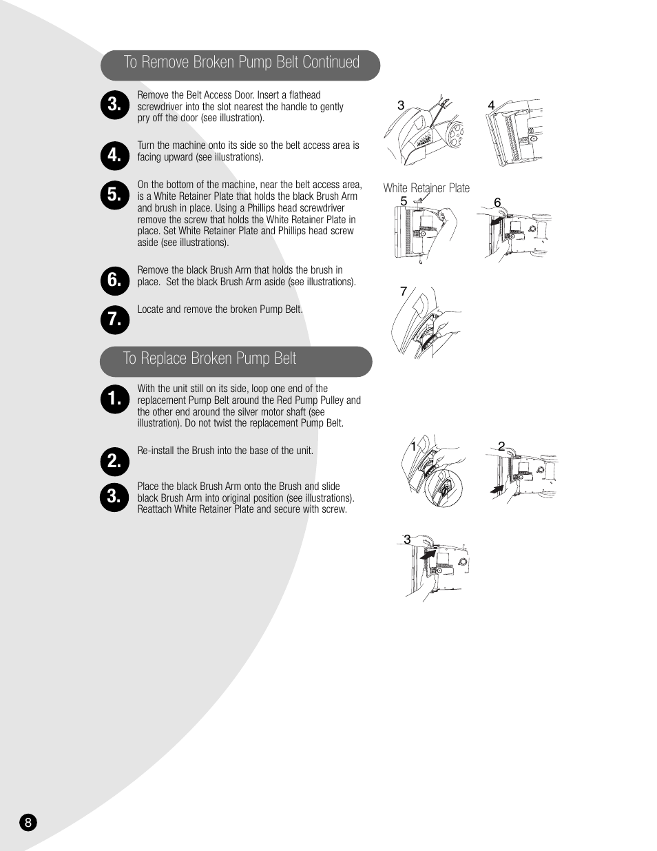 Bissell 8940 User Manual | Page 8 / 12