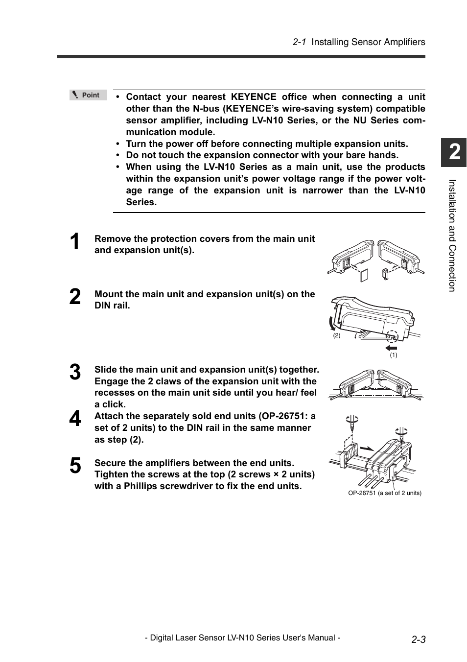 KEYENCE LV-N10 Series User Manual | Page 17 / 112