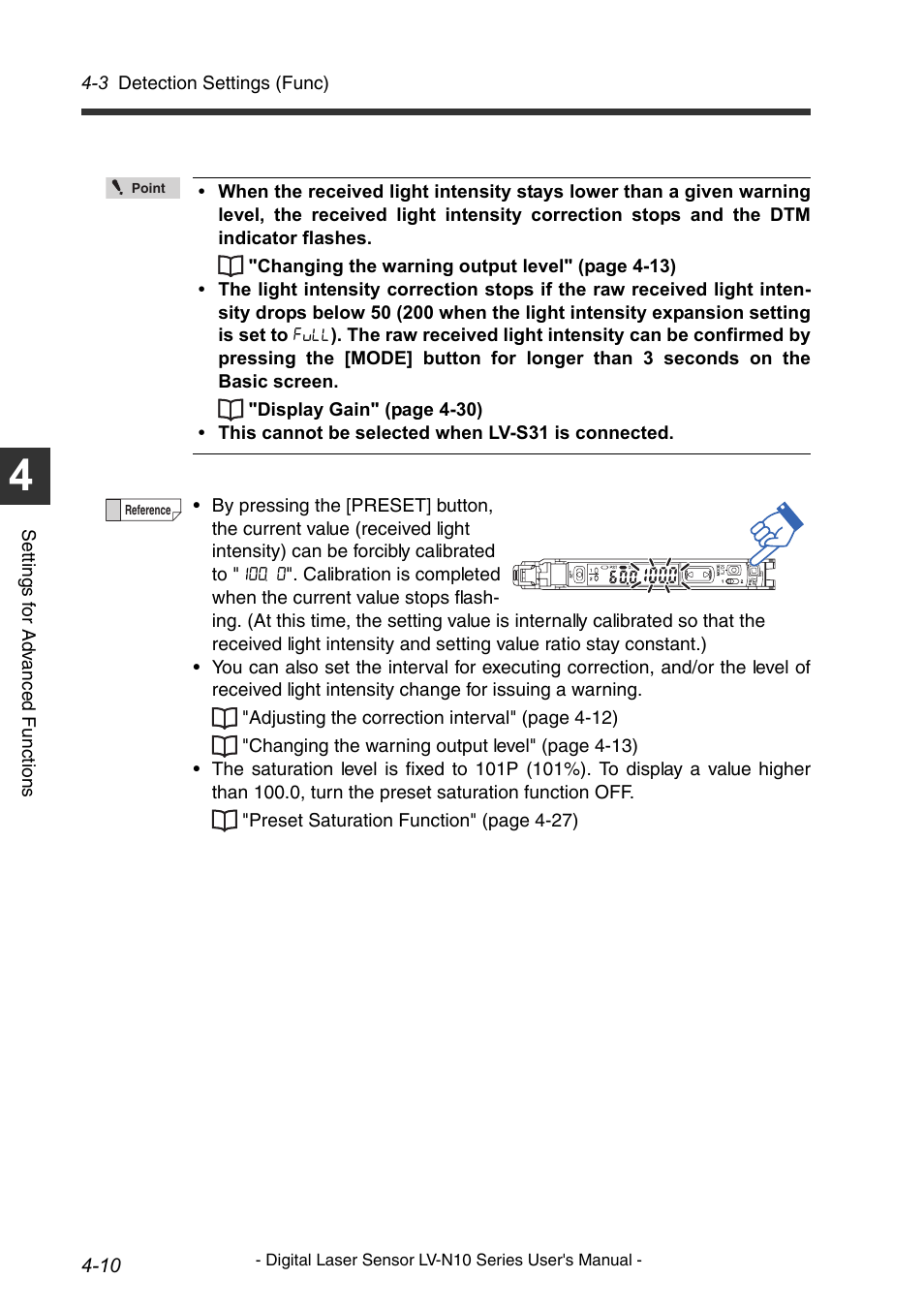 KEYENCE LV-N10 Series User Manual | Page 58 / 112