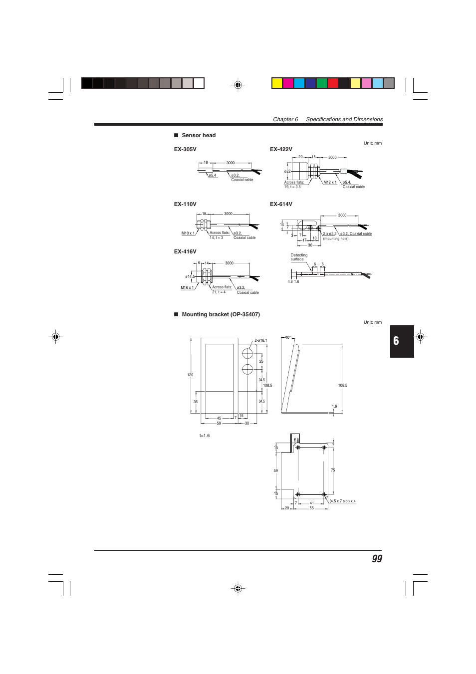 KEYENCE EX-V Series User Manual | Page 109 / 120