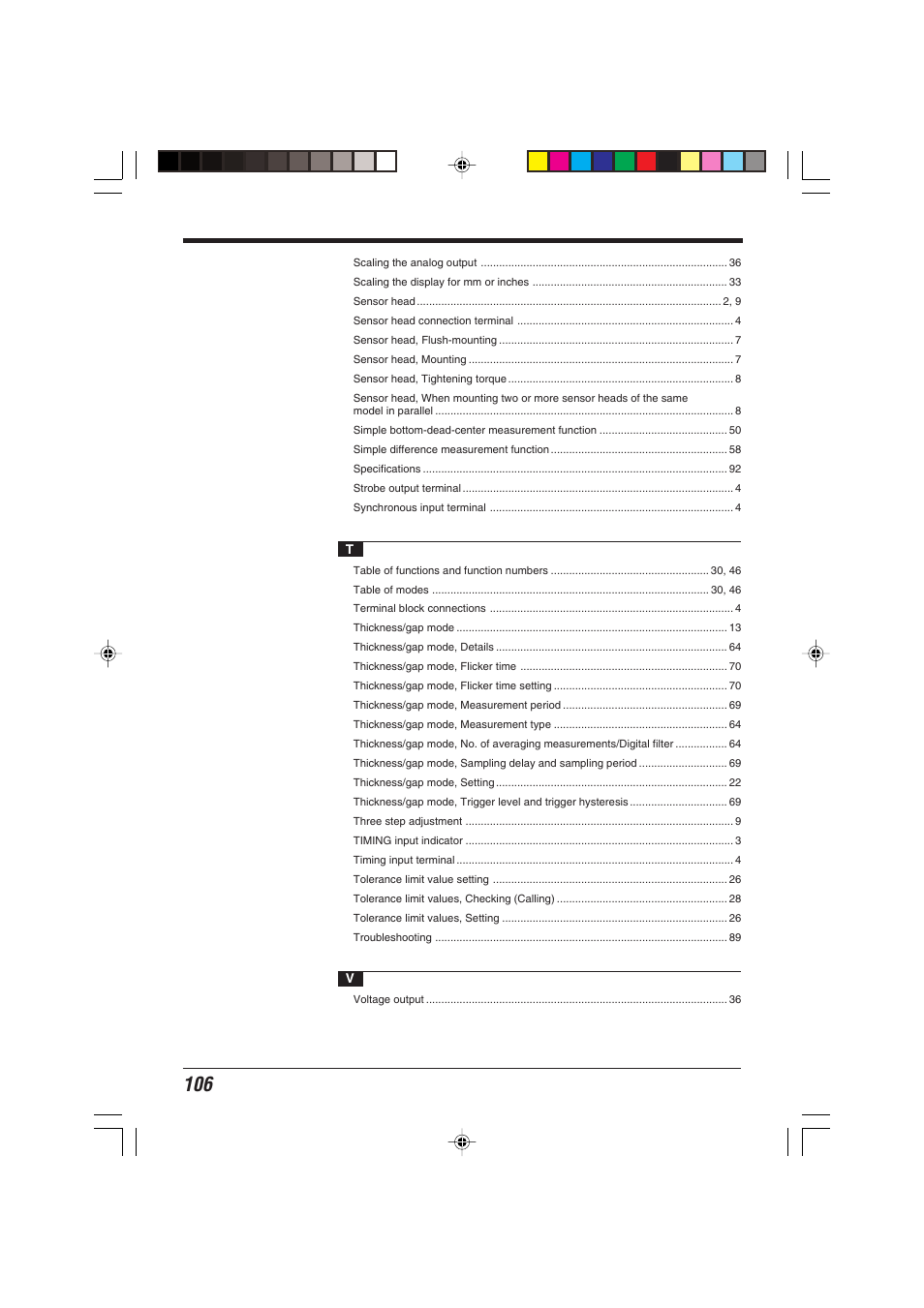 KEYENCE EX-V Series User Manual | Page 116 / 120