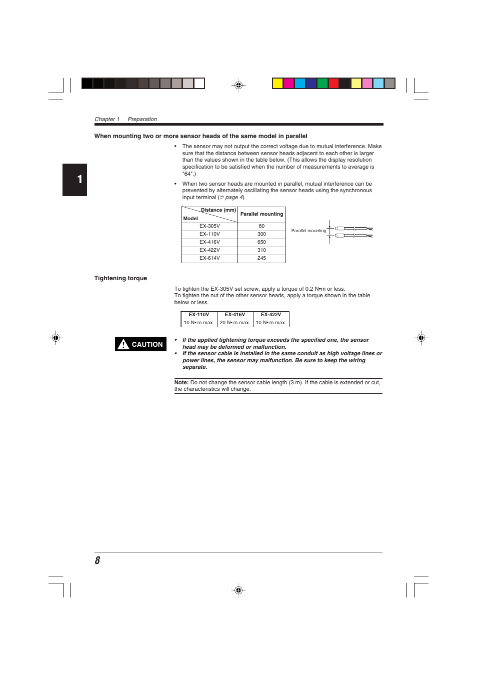 KEYENCE EX-V Series User Manual | Page 18 / 120