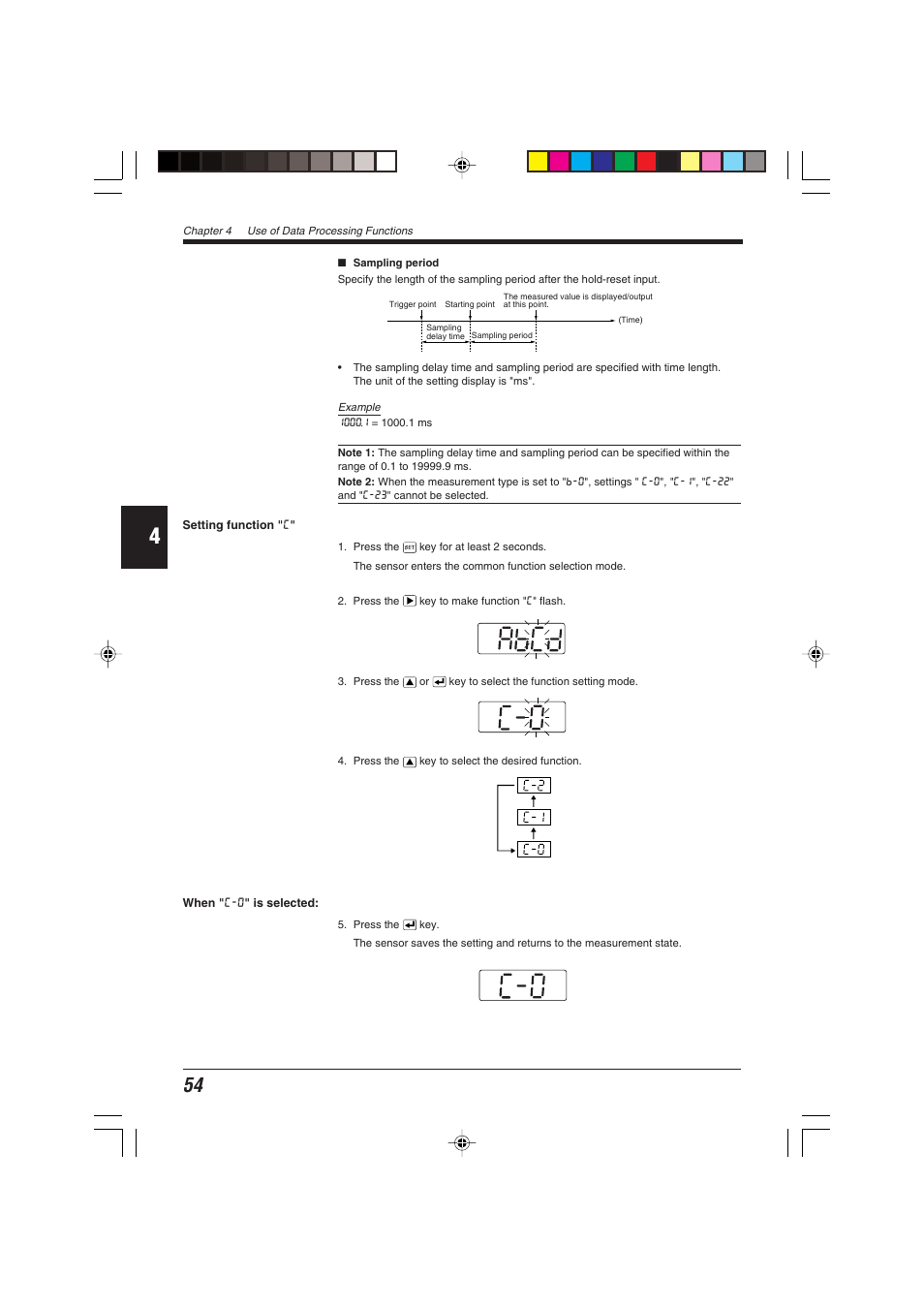 KEYENCE EX-V Series User Manual | Page 64 / 120