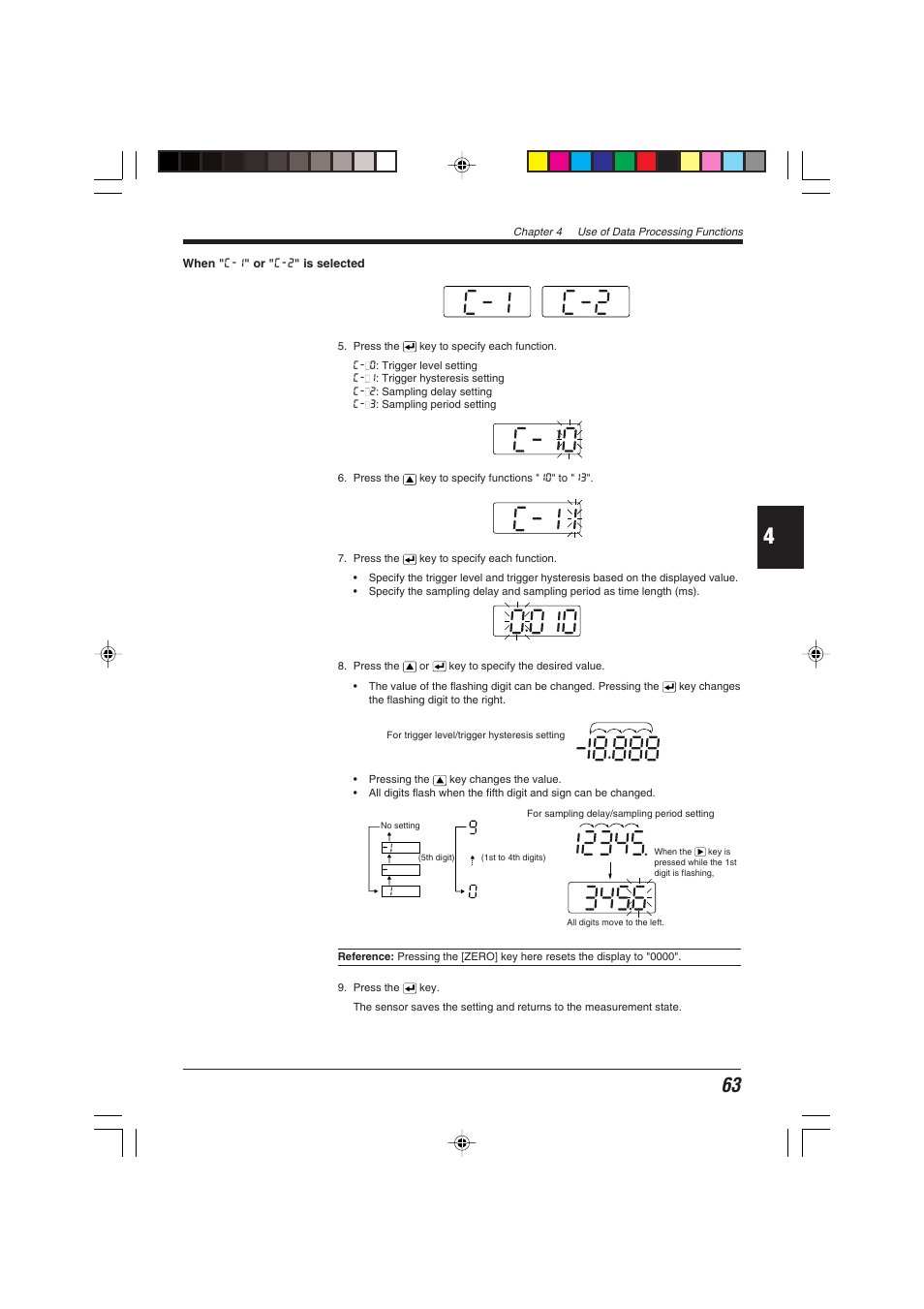KEYENCE EX-V Series User Manual | Page 73 / 120