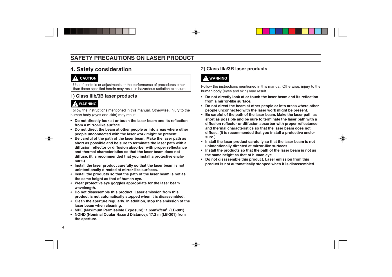 KEYENCE LB-1000(W) User Manual | Page 4 / 24