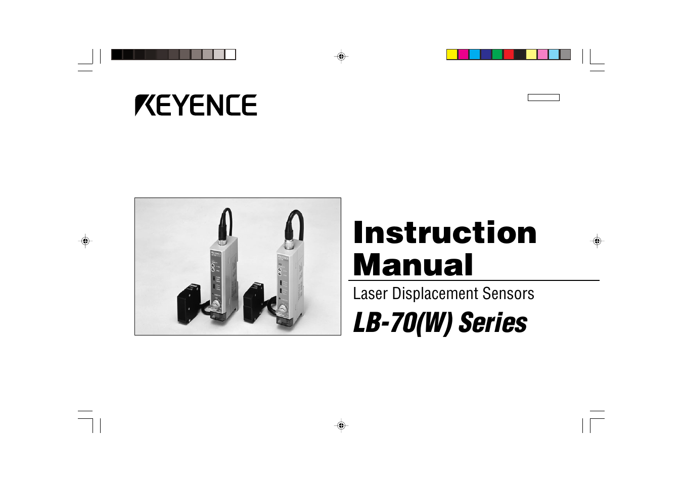 KEYENCE LB-70(W) Series User Manual | 20 pages