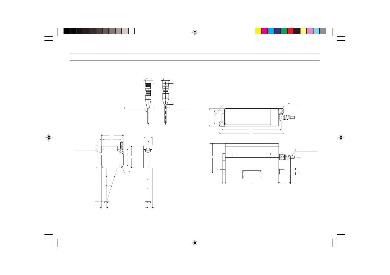 Dimensions, Controller, Sensor head | KEYENCE LB-70(W) Series User Manual | Page 17 / 20