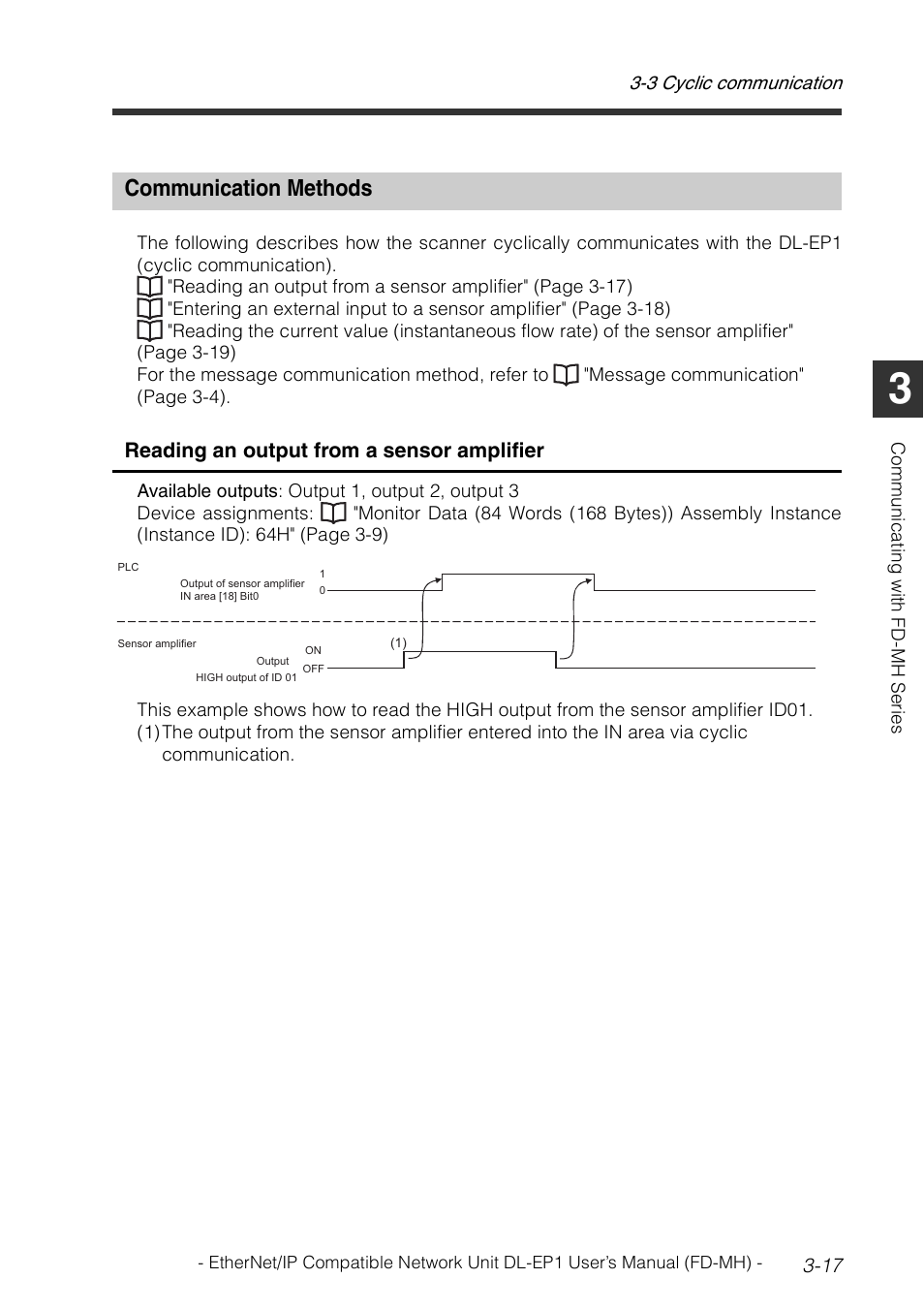 Communication methods, Communication methods -17 | KEYENCE DL-EP1 User Manual | Page 45 / 120