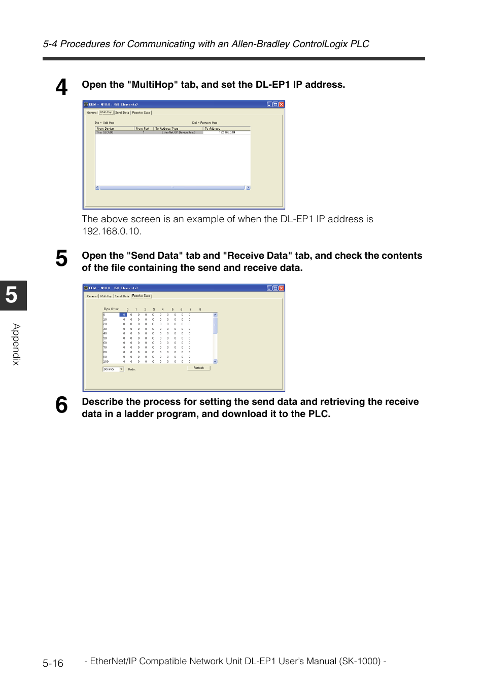KEYENCE DL-EP1 User Manual | Page 102 / 126