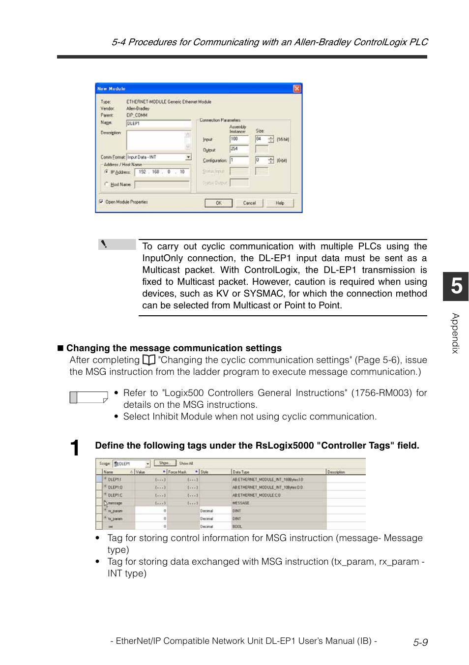 KEYENCE DL-EP1 User Manual | Page 103 / 134