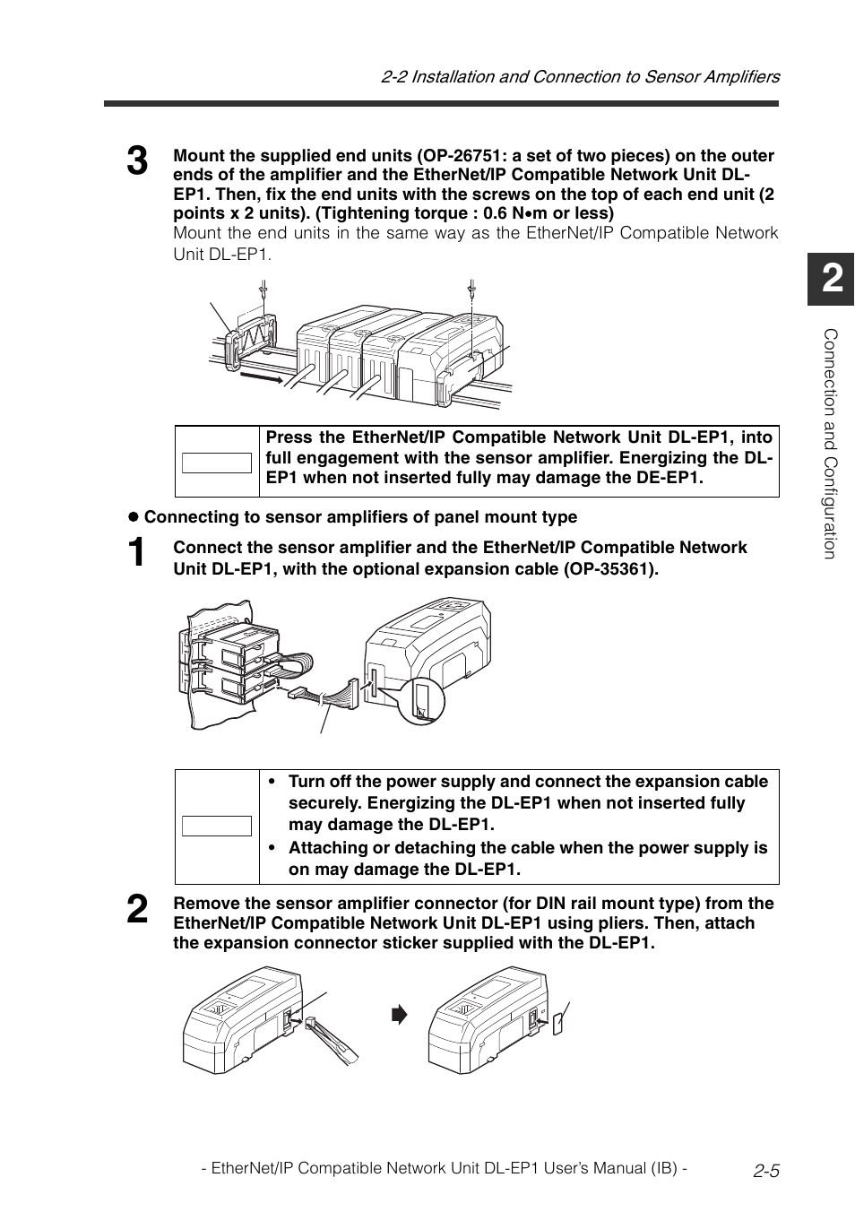 KEYENCE DL-EP1 User Manual | Page 21 / 134