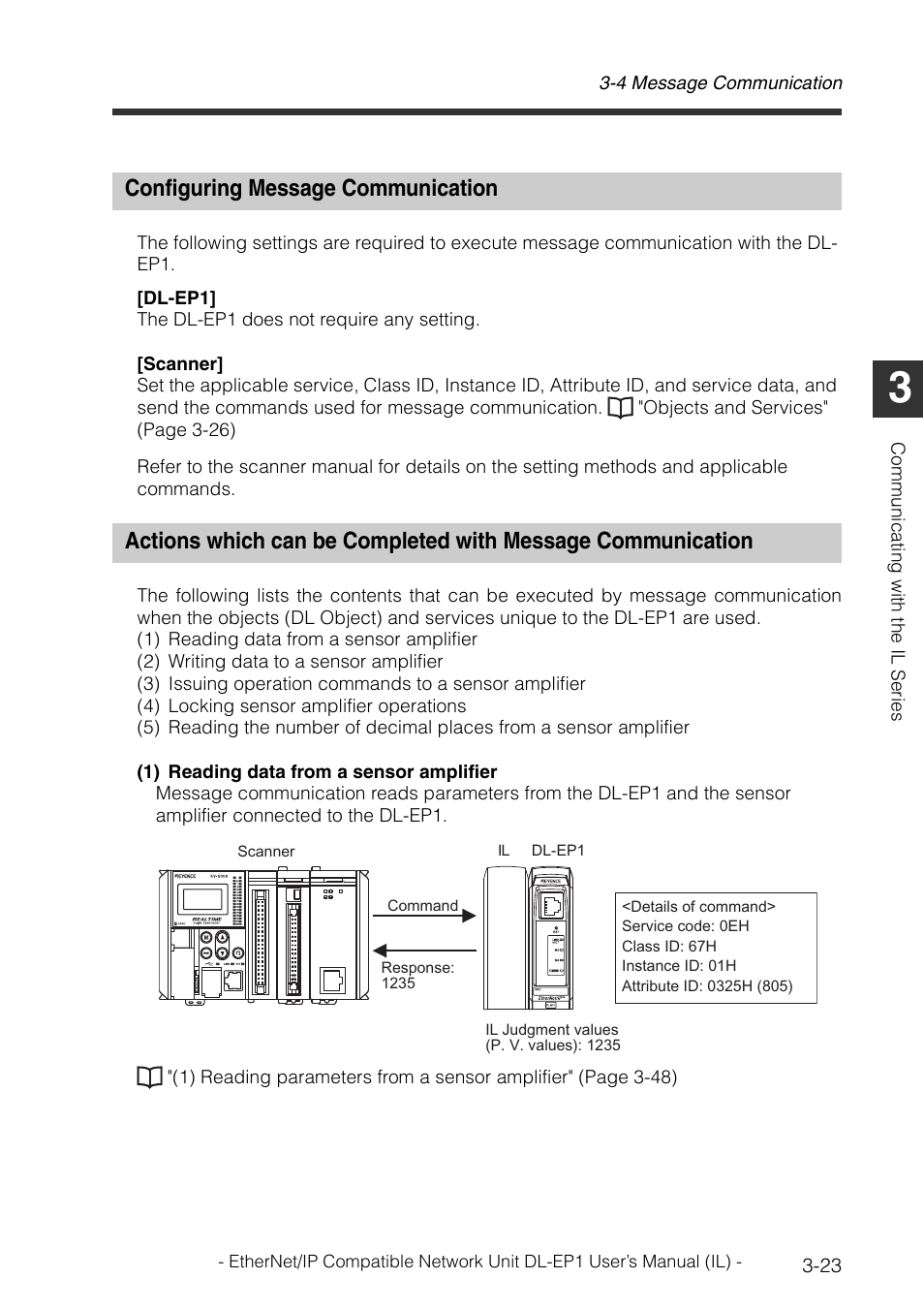 Configuring message communication | KEYENCE DL-EP1 User Manual | Page 53 / 132