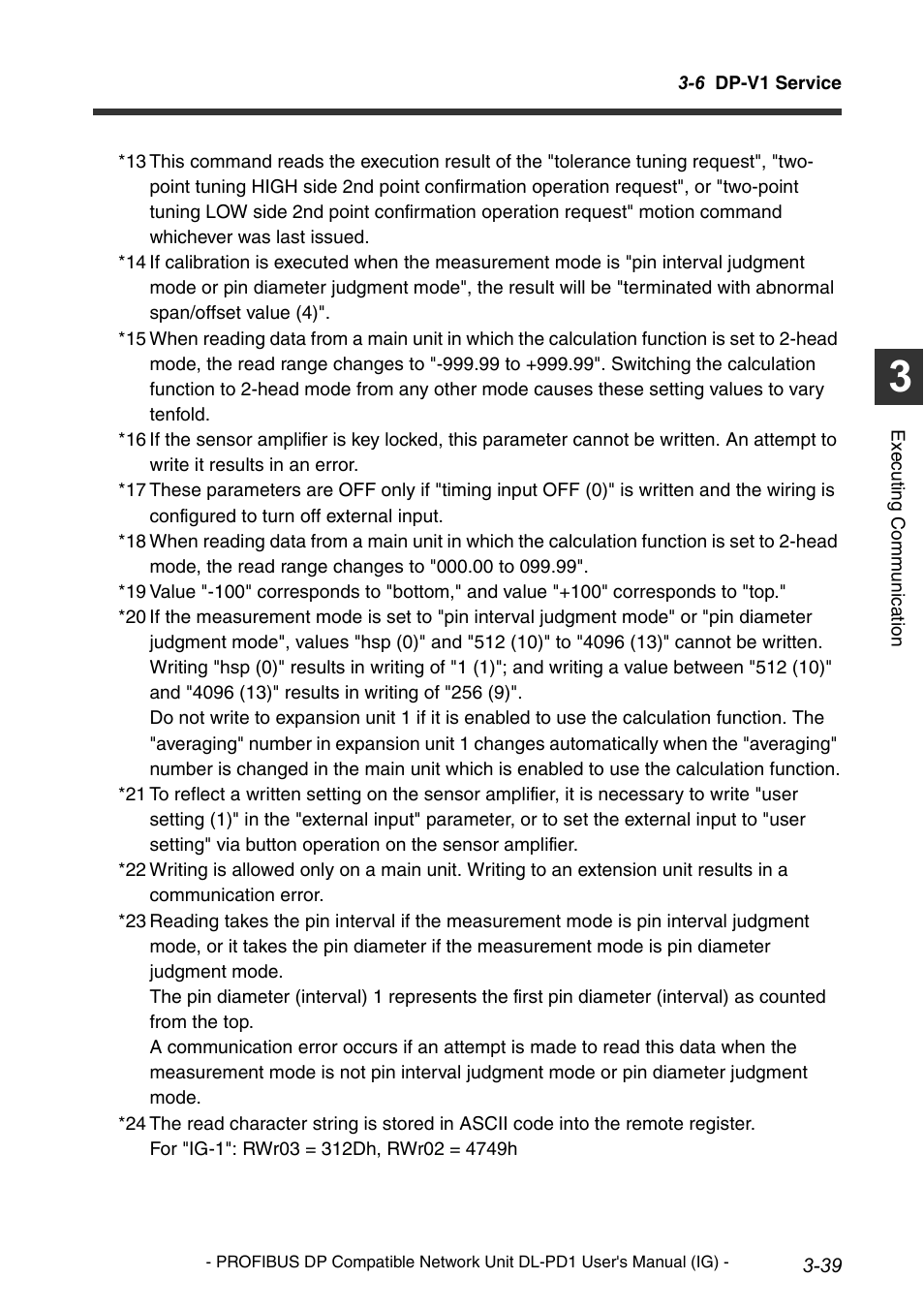 KEYENCE DL-PD1 User Manual | Page 61 / 74