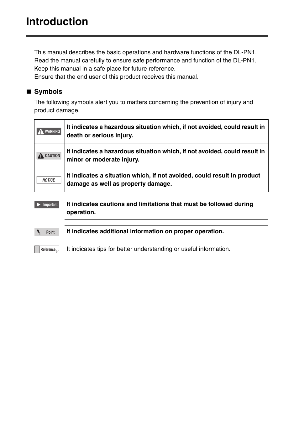 Introduction | KEYENCE DL-PN1 User Manual | Page 2 / 36