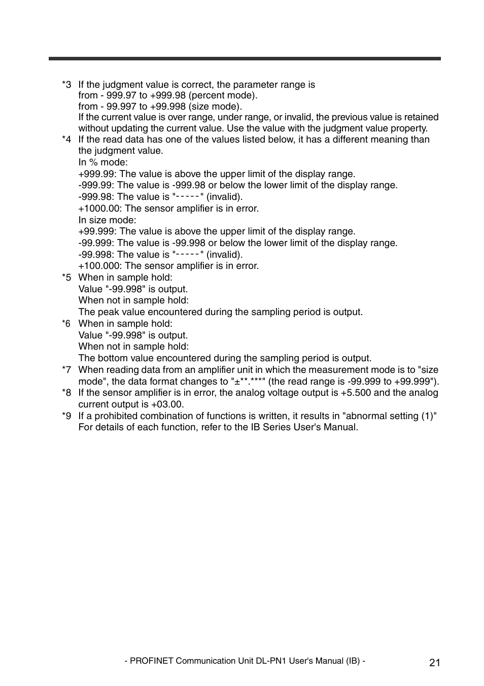 KEYENCE DL-PN1 User Manual | Page 23 / 36