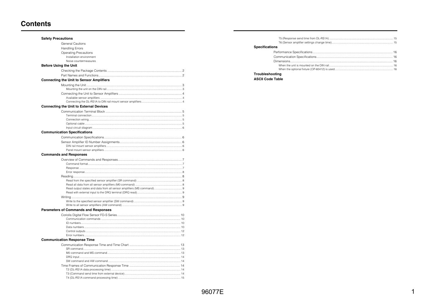 KEYENCE DL-RS1A/FD-S User Manual | Page 3 / 24