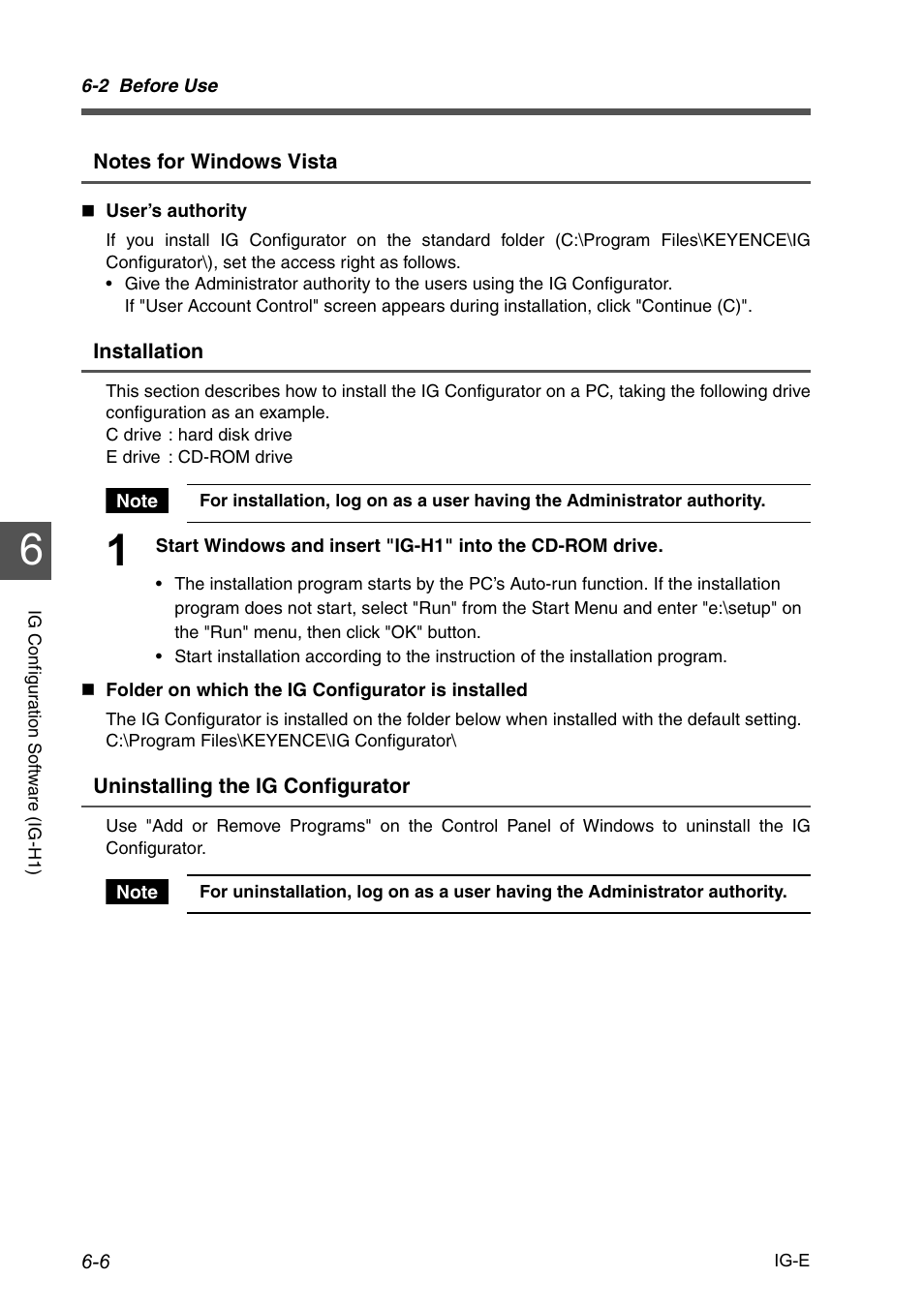 KEYENCE IG Series User Manual | Page 128 / 164