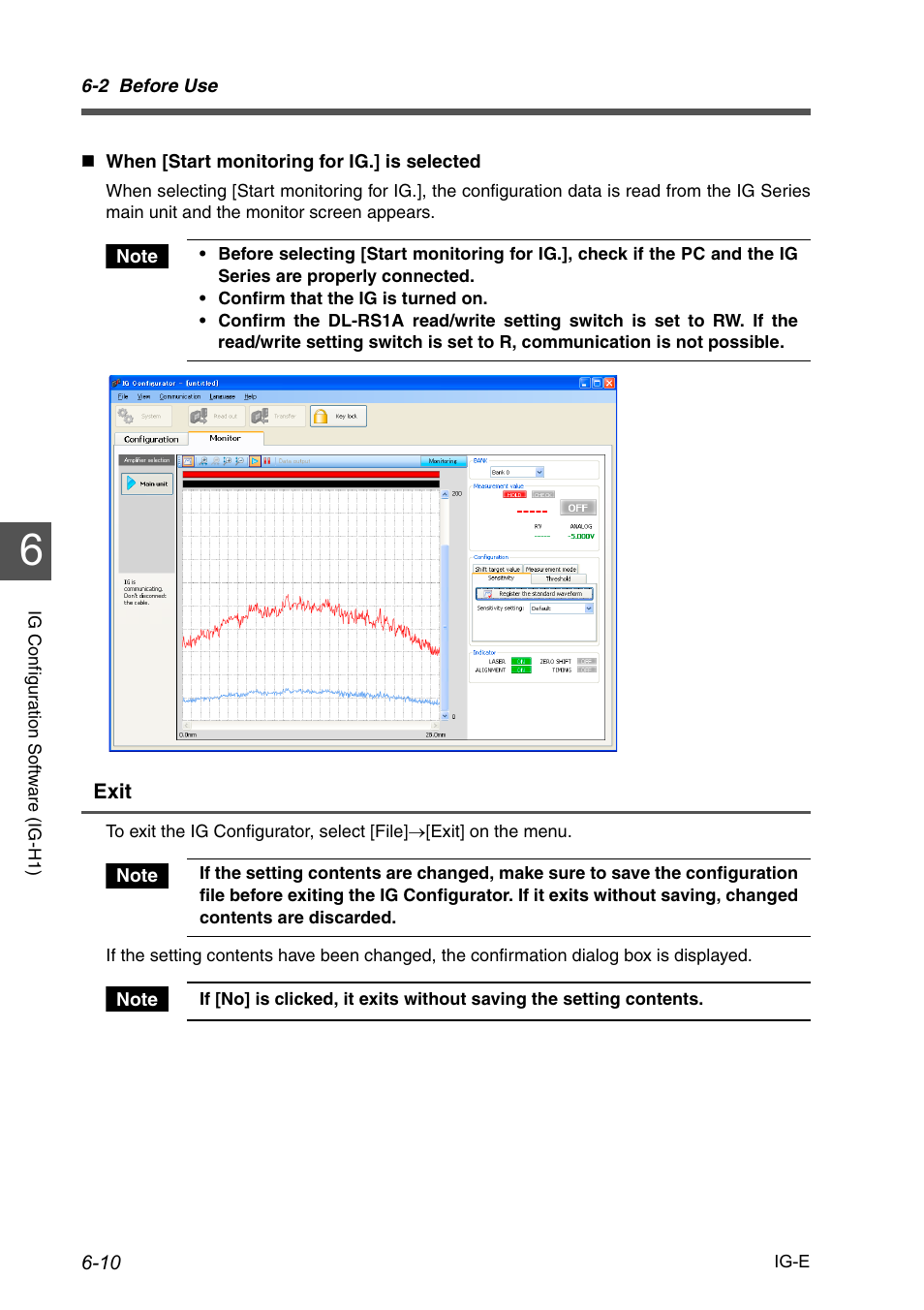 KEYENCE IG Series User Manual | Page 132 / 164