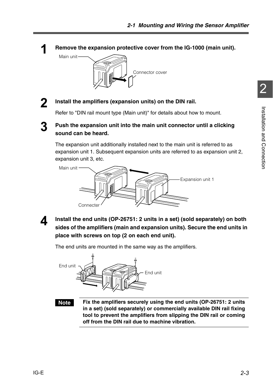 KEYENCE IG Series User Manual | Page 25 / 164