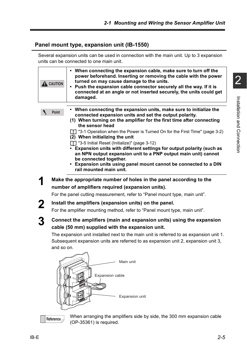 KEYENCE IB Series User Manual | Page 21 / 124