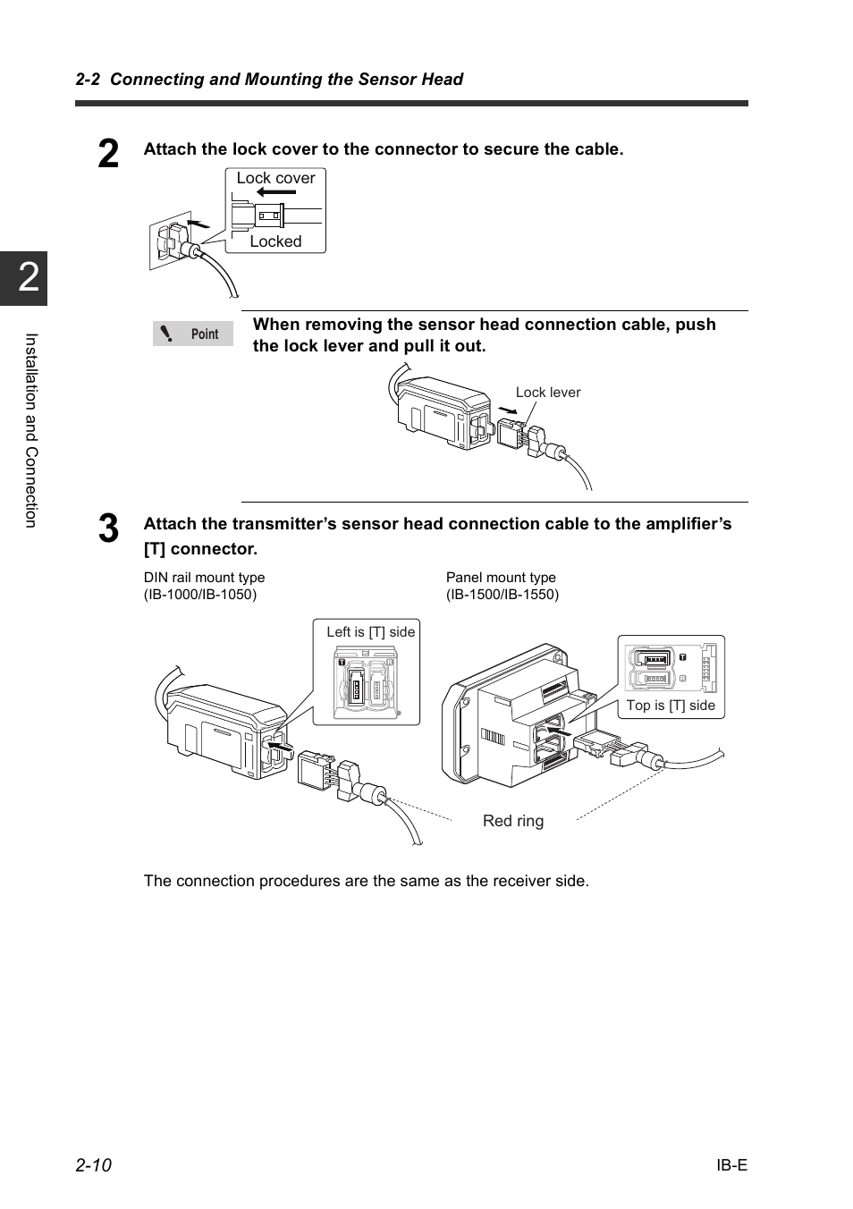 KEYENCE IB Series User Manual | Page 26 / 124