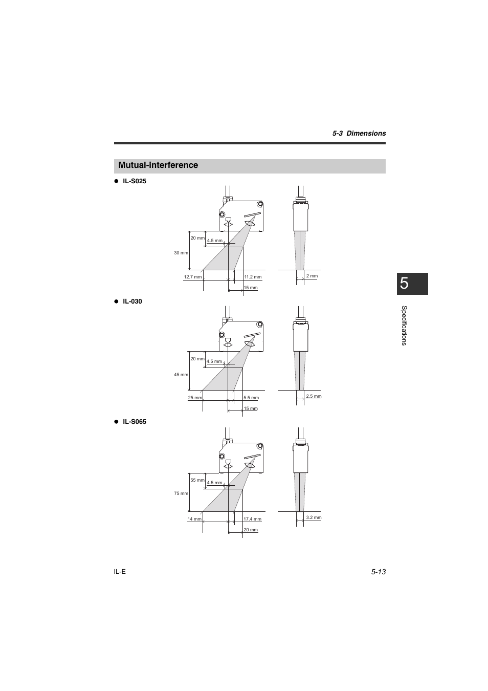 Mutual-interference, Mutual-interference -13 | KEYENCE IL Series User Manual | Page 121 / 140