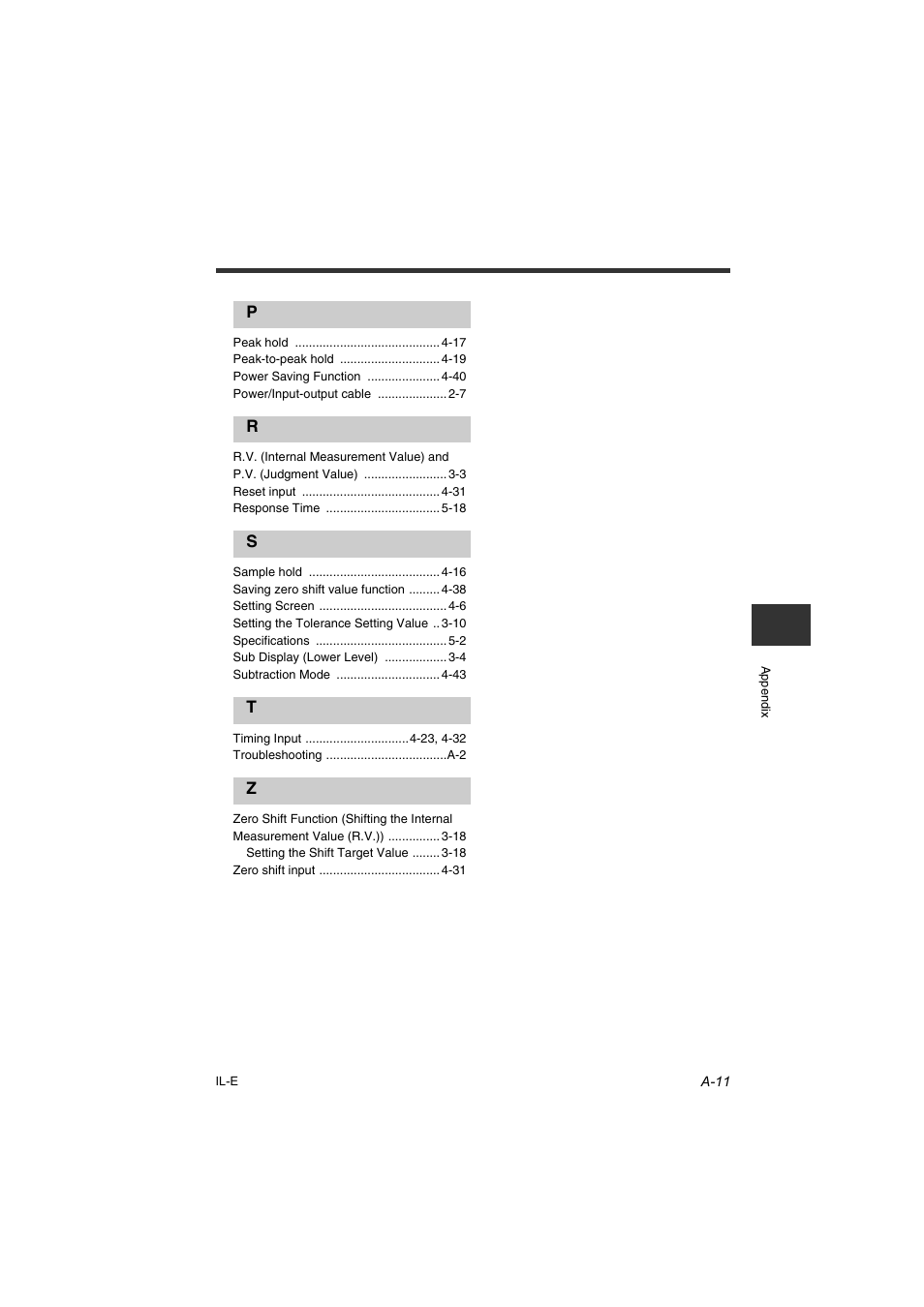 KEYENCE IL Series User Manual | Page 137 / 140