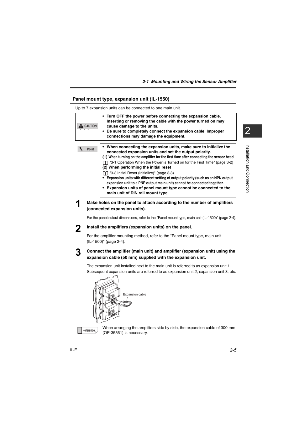 KEYENCE IL Series User Manual | Page 25 / 140