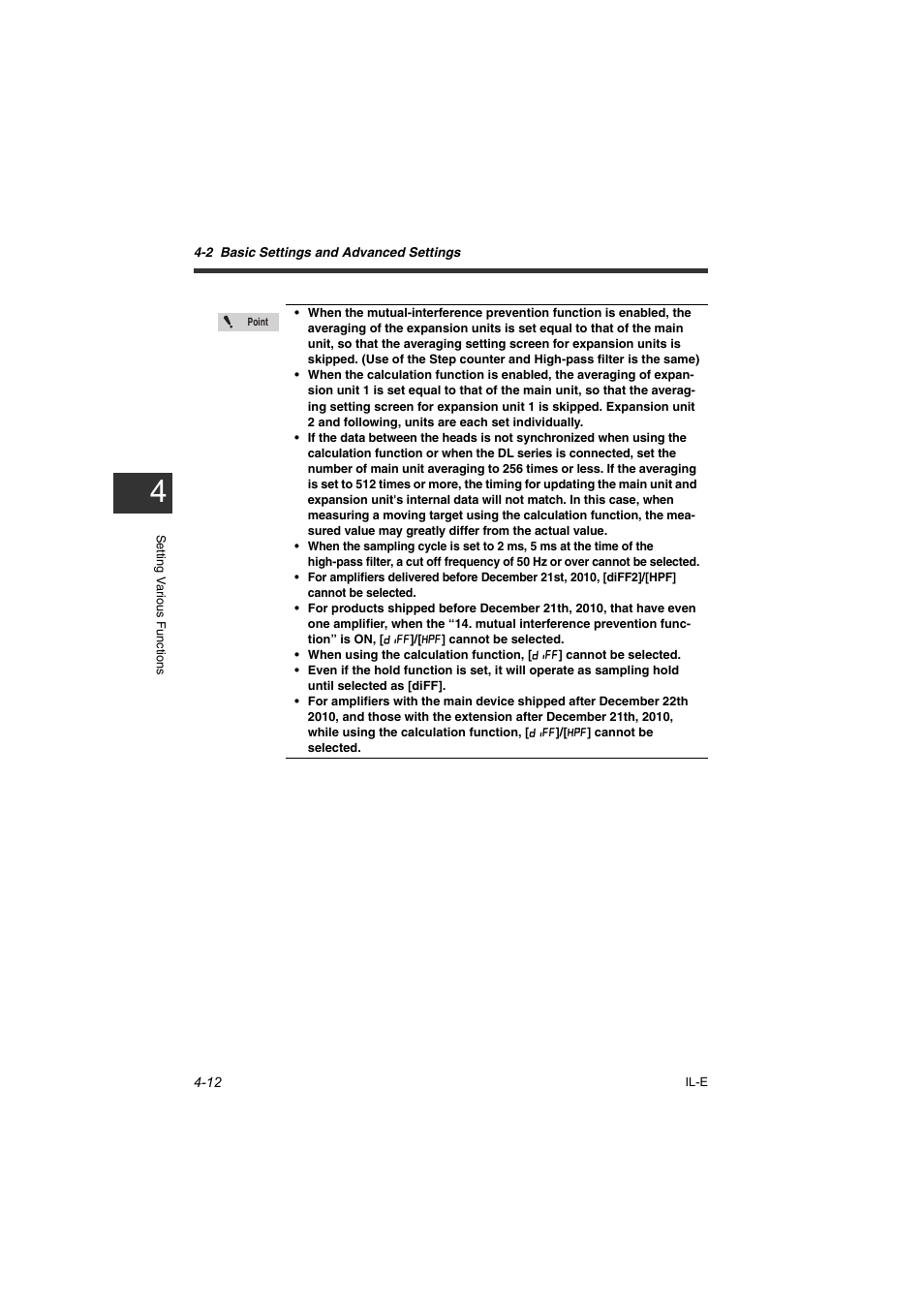KEYENCE IL Series User Manual | Page 66 / 140