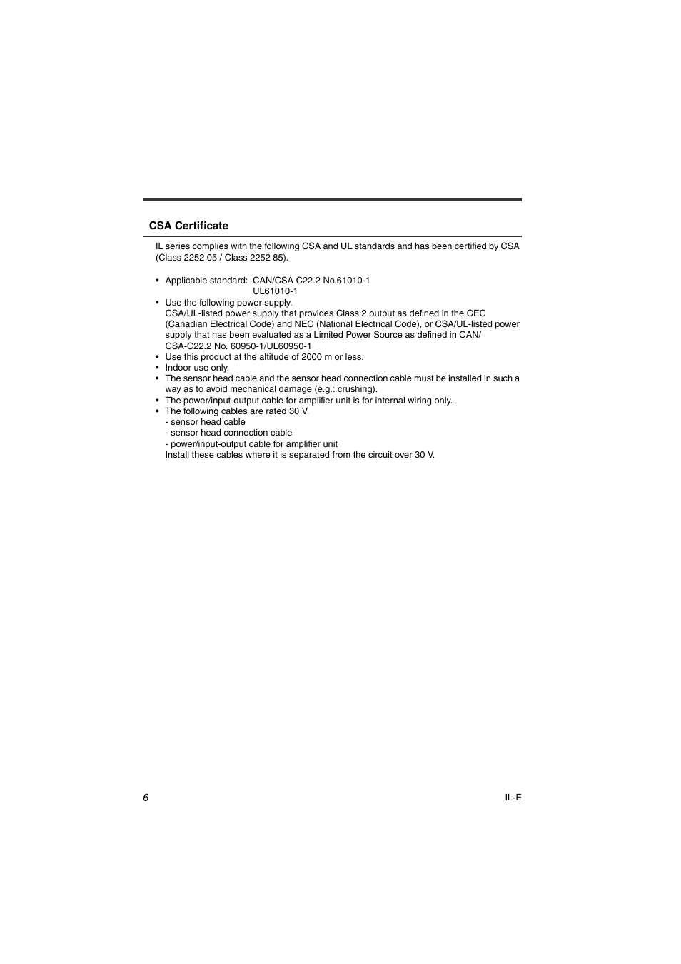 KEYENCE IL Series User Manual | Page 8 / 140