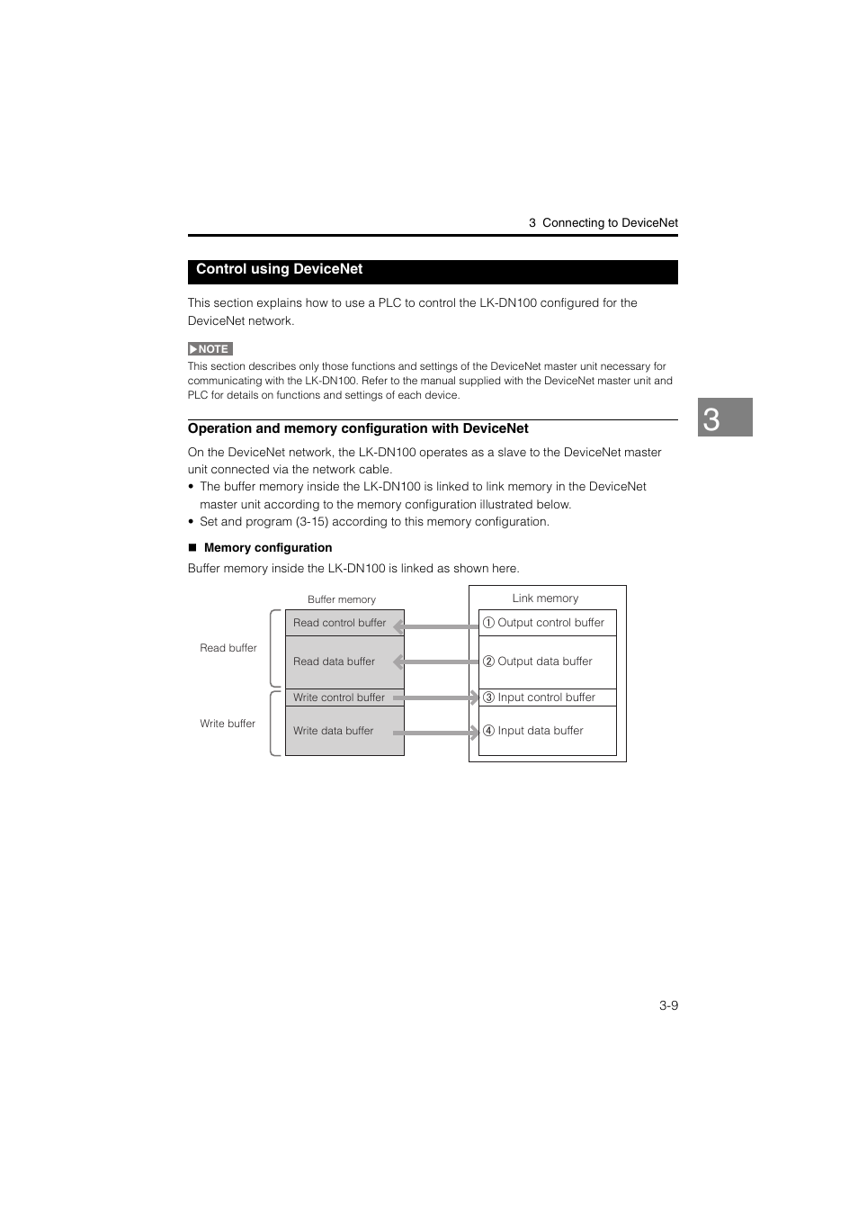Control using devicenet, Control using devicenet -9 | KEYENCE LK-CC100/DN100 User Manual | Page 45 / 72