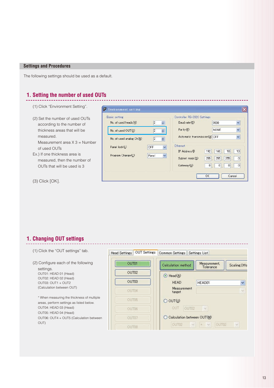 KEYENCE LK-G5000 Series User Manual | Page 13 / 24