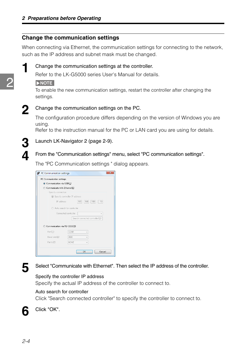 KEYENCE LK-H2 User Manual | Page 16 / 76