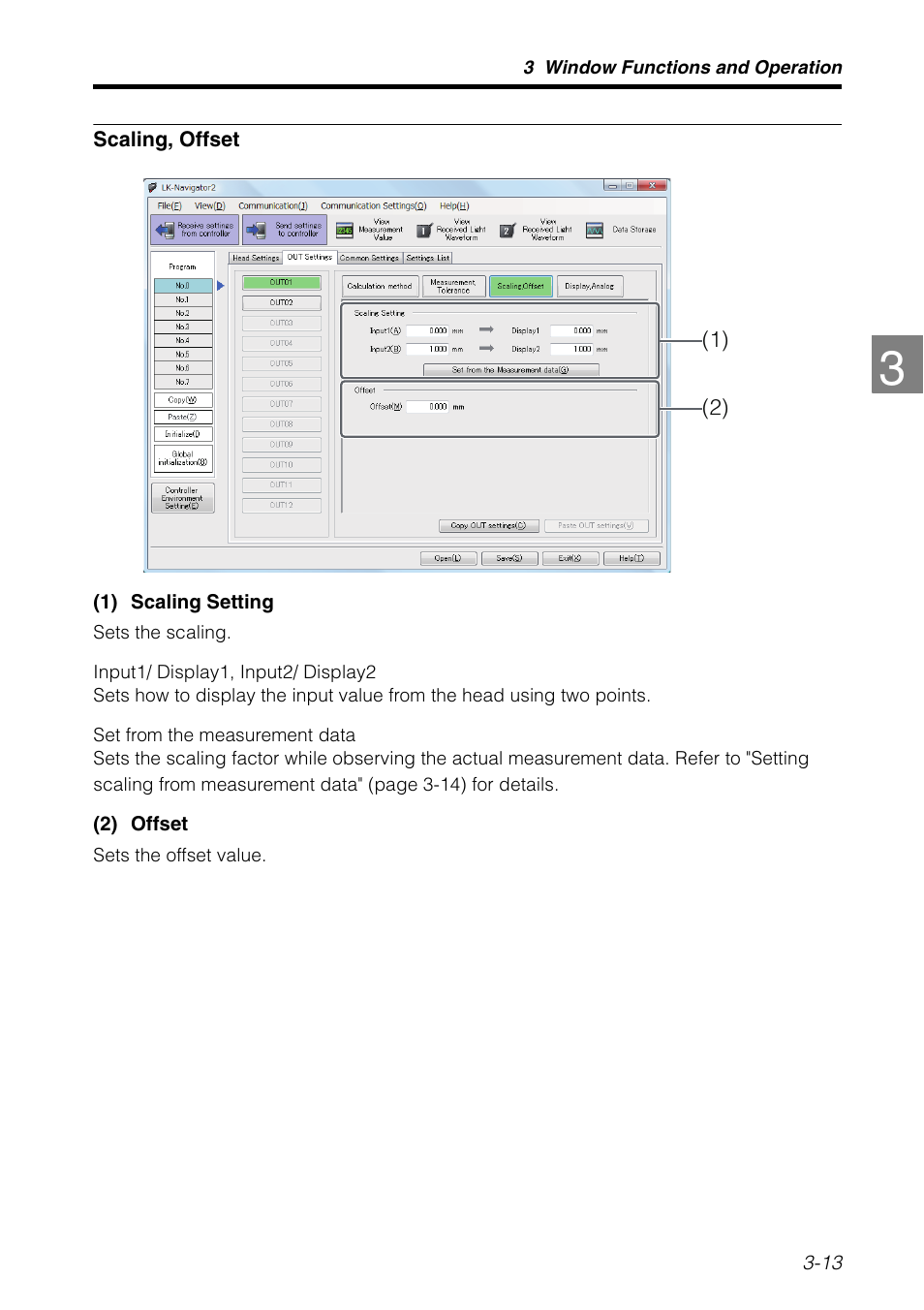 KEYENCE LK-H2 User Manual | Page 37 / 76