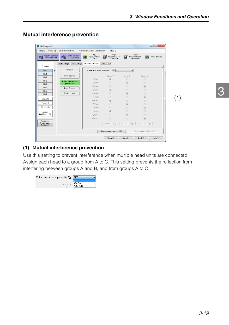 KEYENCE LK-H2 User Manual | Page 43 / 76