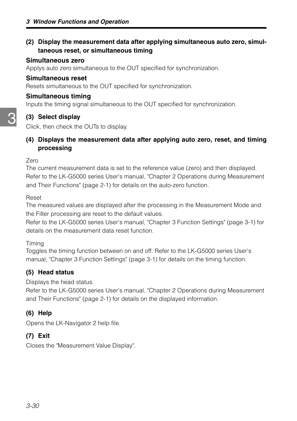 KEYENCE LK-H2 User Manual | Page 54 / 76