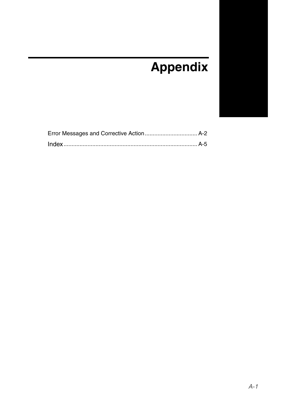 Appendixa, Appendix | KEYENCE LK-H2 User Manual | Page 65 / 76