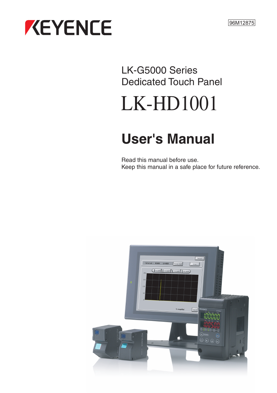 KEYENCE LK-HD1001 User Manual | 62 pages