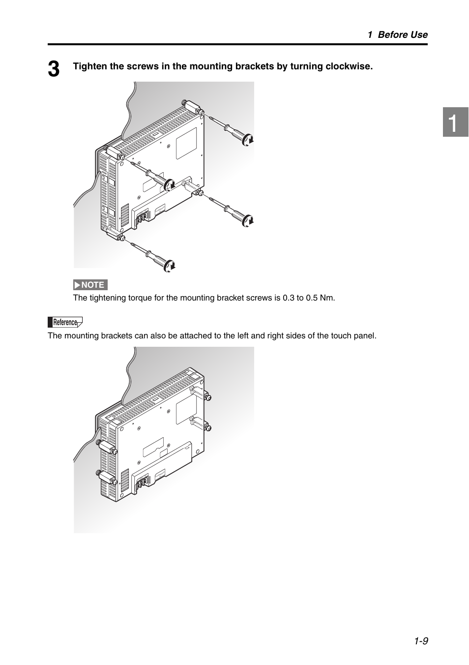 1 before use, Reference | KEYENCE LK-HD1001 User Manual | Page 15 / 62